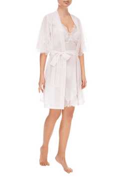 Халат Suavite lace-short-robe-slp85-19-p-virgin-w
