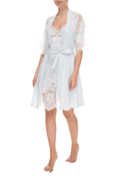 Халат Suavite lace-short-robe-slp93-19-n-sabina-w