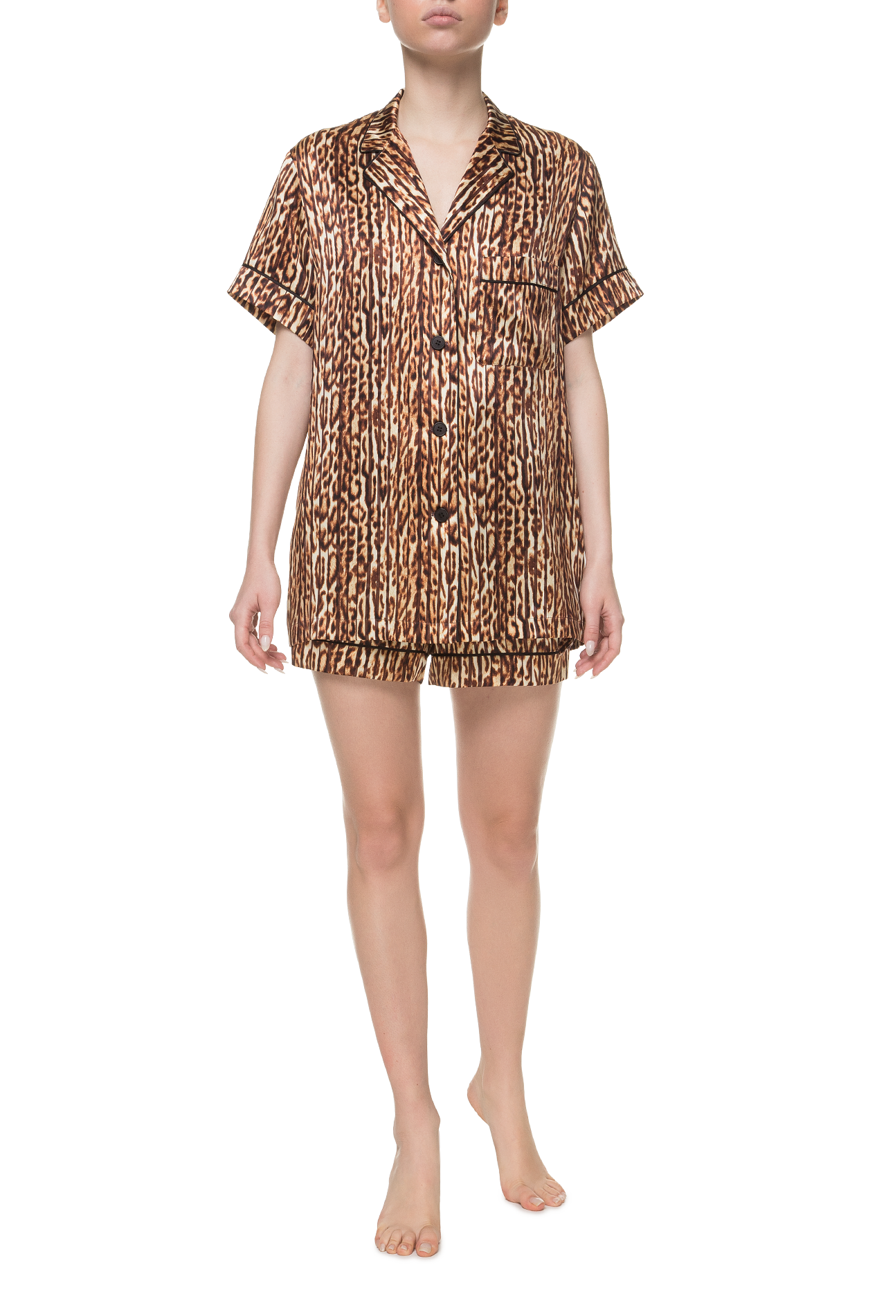Grace short silk pajama sat