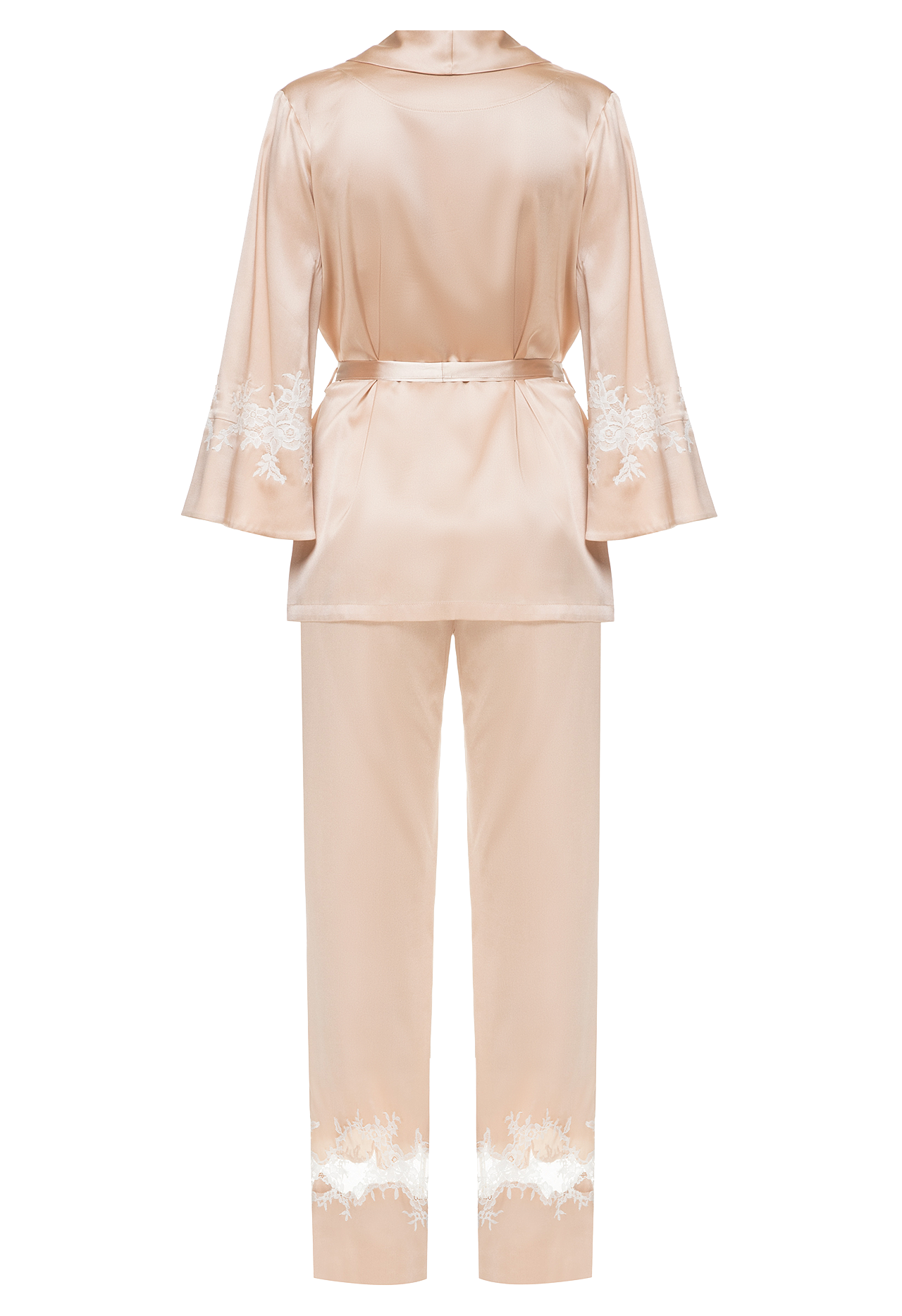 Laurens lace-trimmed silk pajamas Limited edition