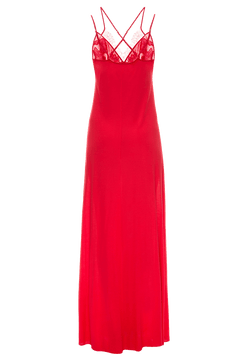Сорочка длинная Suavite lace-night-dress-slp55-19-rd-aurora-w