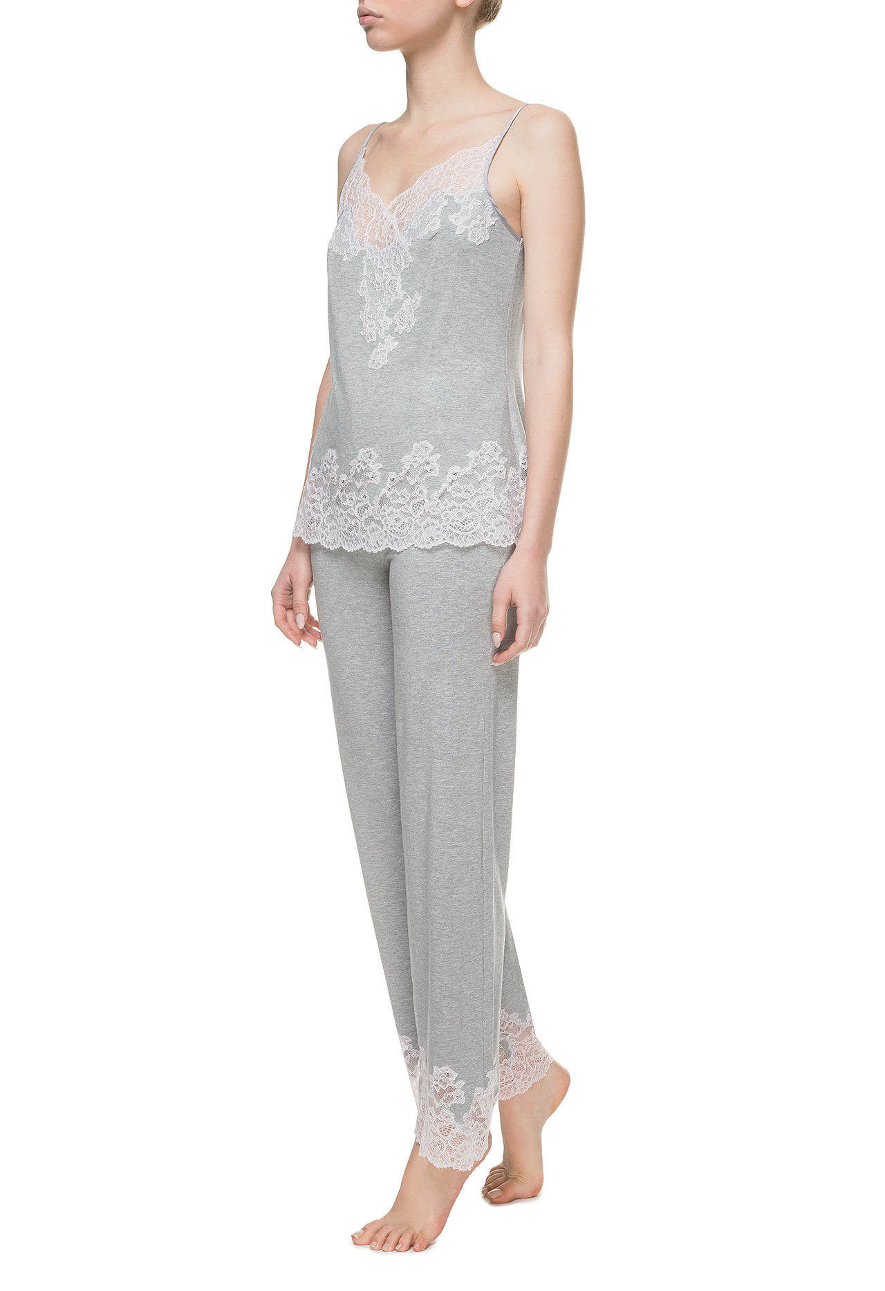 Пижама (топ, брюки) Suavite pajamas-long-set-slp40-19-g-deline-w