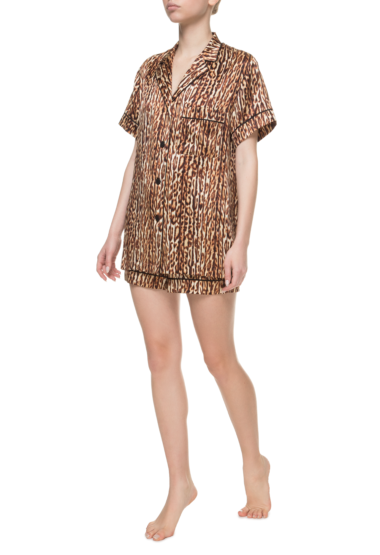 Grace short silk pajama sat