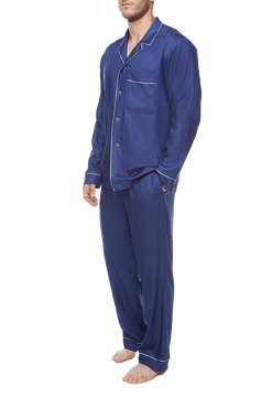 Пижама (рубашка, брюки) Suavite pajamas-men395-blu-1-4-11