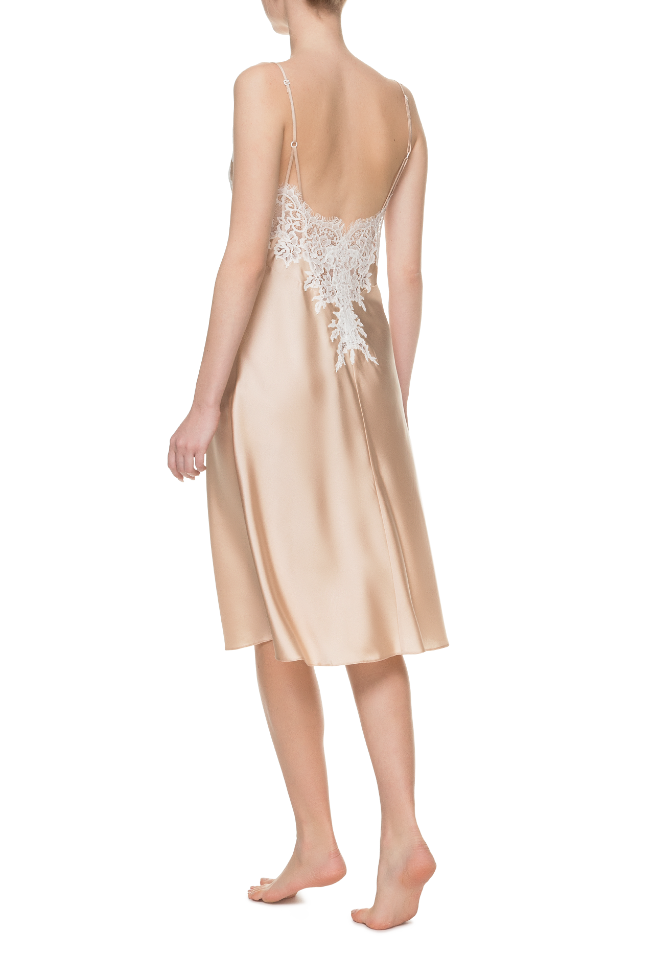 Laurens lace-trimmed silk nightdress Limited edition