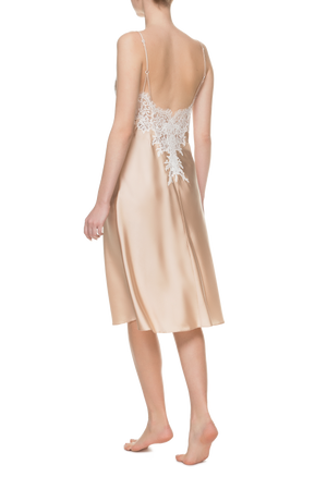 Laurens lace-trimmed silk nightdress Limited edition