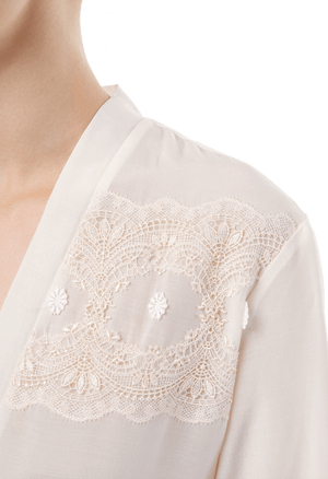 Короткий халат Suavite lace-short-robe-slp96-19-mw-lea-w